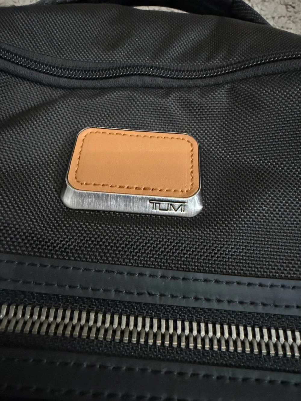 Tumi Alpha Bravo Search Backpack Black with Tan
